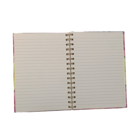Carpe Diem Spiral Bound Floral Notebook Journal Barbie Barbiecore Style - Picture 3 of 3